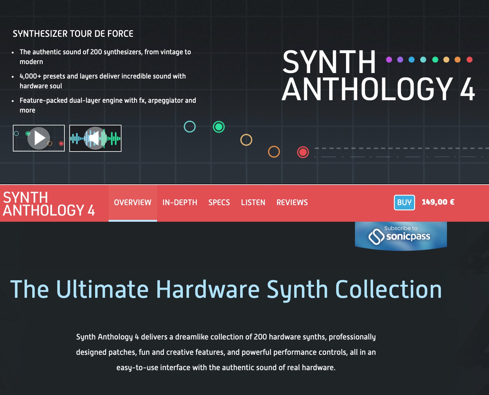 UVI Synth Anthology 4